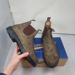 Blundstone MENS Chelsea Rustic Brown Boot Size AU 10 US 11